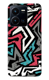 Geometric Graffiti Vivo Y35 Back Cover